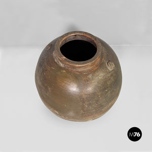 Terracotta jar vase, 1950s