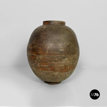 Load image into Gallery viewer, Terracotta jar vase, 1950s
