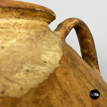 Load image into Gallery viewer, Terracotta jar vase with handles, 1950s
