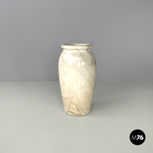 将图片加载到图库查看器，Round umbrella stand in Calacatta marble, 1950s
