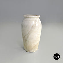 将图片加载到图库查看器，Round umbrella stand in Calacatta marble, 1950s
