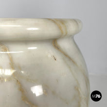 Load image into Gallery viewer, Round umbrella stand in Calacatta marble, 1950s
