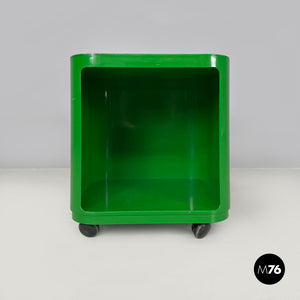 Green plastic coffee table 4979 by Anna Castelli for Kartell, 1970s