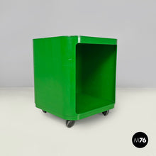 Load image into Gallery viewer, Green plastic coffee table 4979 by Anna Castelli for Kartell, 1970s
