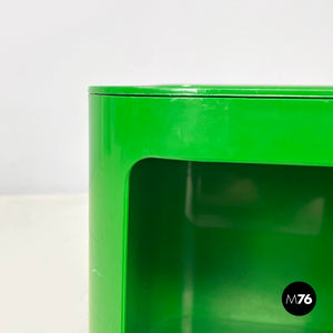 Green plastic coffee table 4979 by Anna Castelli for Kartell, 1970s