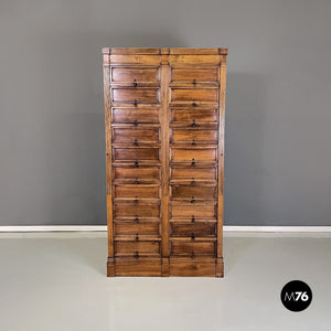 Wooden archive dresser, 1940s