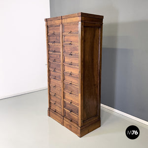 Wooden archive dresser, 1940s