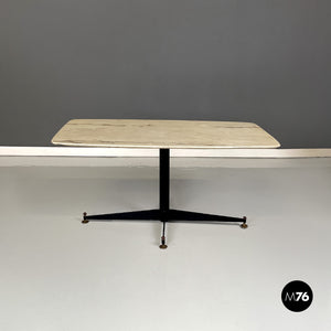 Coffee table with marble top, 1950s