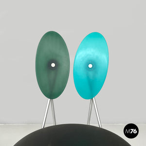 Chairs Jessica by Donato D'Urbino & Paolo Lomazzi for Zerodisegno, 1990s