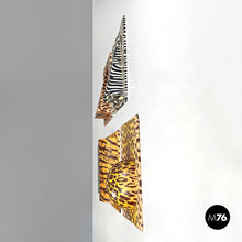 Load image into Gallery viewer, Zoo Geometrico wall decorations by Claudio Parmiggiani, 1970s
