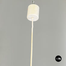 将图片加载到图库查看器，Chandelier in cocoon and white metal, 1960s
