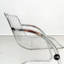 Carica l&#39;immagine nel visualizzatore di Gallery, Chair in chromed steel, 1970s
