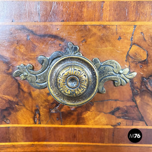 Baroque chests of drawers in wood, 1730-1740s