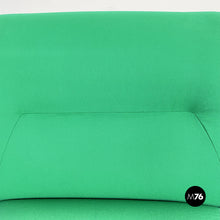 Carica l&#39;immagine nel visualizzatore di Gallery, Modular sofa in green fabric, 1970s

