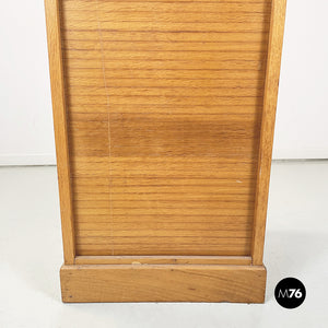 Wooden archive dresser, 1940s