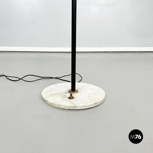 Brass and metal floor lamp by Stilux, 1950s