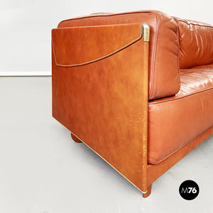 Two seater sofa mod. Twice by Pierluigi Cerri for Poltrona Frau, 1980s