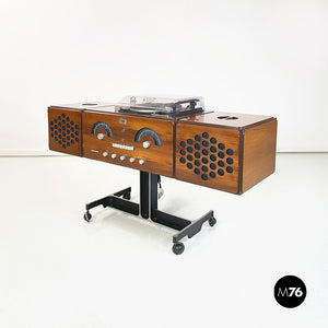 Radiophonograph RR126 and record player by Achille and Pier Giacomo Castiglioni for Brionvega, 1960s