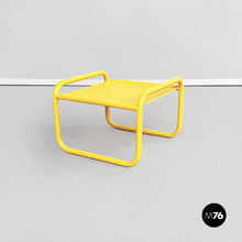 Load image into Gallery viewer, Yellow metal footstool Locus Solus by Gae Aulenti for Poltronova, 1960s
