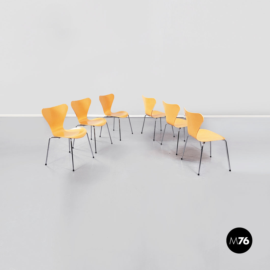 Danish Chairs serie 7 by Arne Jacobsen for Fritz Hansen, 1999