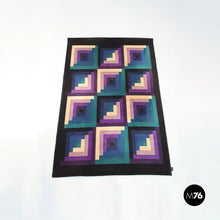 Load image into Gallery viewer, Missoni geometric carpet, 80s.
