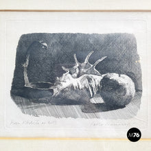 Load image into Gallery viewer, Lithographic print of still life by Paolo Manaresi, 1980s
