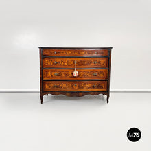 Load image into Gallery viewer, Baroque chests of drawers in wood, 1730-1740s
