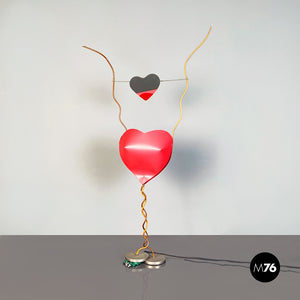 Table lamp mod. One From The Heart by Ingo Maurer, 1980s