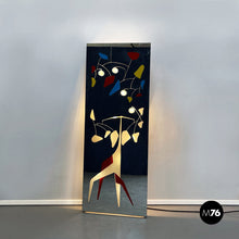 Load image into Gallery viewer, Rectangular backlit floor mirror, 1980s

