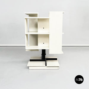 Modular revolving bookcase by Claudio Salocchi for Sormani, 1960s