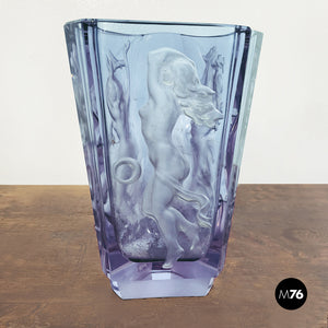 Alexandrite glass vase, early 1900s