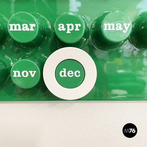 Wall perpetual calendar by Giorgio Della Beffa for Ring A Date, 2000-2010s