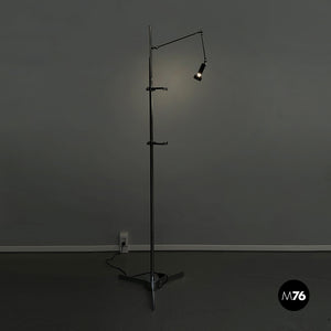 Metal easel lamp by Angelo Lelii for Arredoluce, 1960s