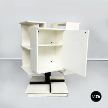 Carica l&#39;immagine nel visualizzatore di Gallery, Modular revolving bookcase by Claudio Salocchi for Sormani, 1960s
