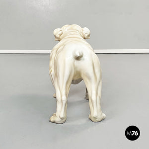 Sculpture of standing bulldogge dog in ceramic, 1970s