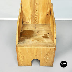 Wooden Throne, 1970s