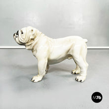 将图片加载到图库查看器，Sculpture of standing bulldogge dog in ceramic, 1970s
