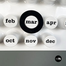 Load image into Gallery viewer, Wall perpetual calendar by Giorgio Della Beffa for Ring A Date, 2000-2010s
