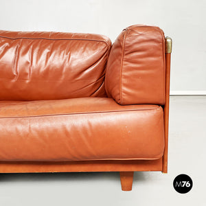 Two seater sofa mod. Twice by Pierluigi Cerri for Poltrona Frau, 1980s