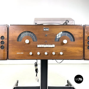 Radiophonograph RR126 and record player by Achille and Pier Giacomo Castiglioni for Brionvega, 1960s