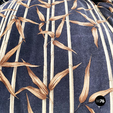 Carica l&#39;immagine nel visualizzatore di Gallery, Sofa in bamboo and fabric, 1980s
