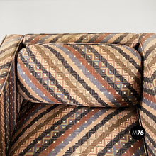 Carica l&#39;immagine nel visualizzatore di Gallery, Missoni&#39;s fabric armchairs by Saporiti Italia, 1980s
