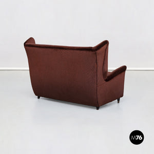 Two-seater sofa by Gio Ponti and Melchiorre Bega, 1950s