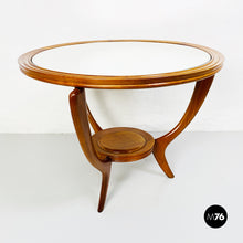 Carica l&#39;immagine nel visualizzatore di Gallery, Wood table with mirror, 1950s
