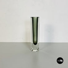 将图片加载到图库查看器，Green Murano glass vase, 1970s
