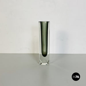 Green Murano glass vase, 1970s