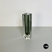 将图片加载到图库查看器，Green Murano glass vase, 1970s

