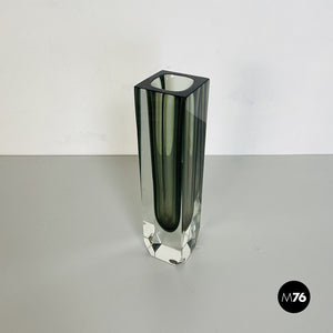 Green Murano glass vase, 1970s