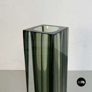 Green Murano glass vase, 1970s