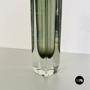 Green Murano glass vase, 1970s